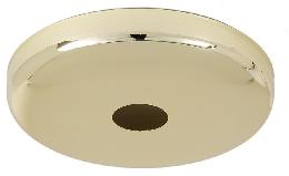 5 Inch Diameter Dome Brass Plated Finish Steel Canopy