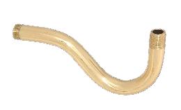 3 5/8" Brass Pin-up Bent Lamp or Fixture Arm