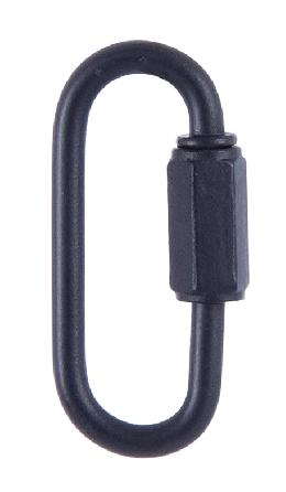 Satin Black Finish Chain Connecting Link / Chain Connector 