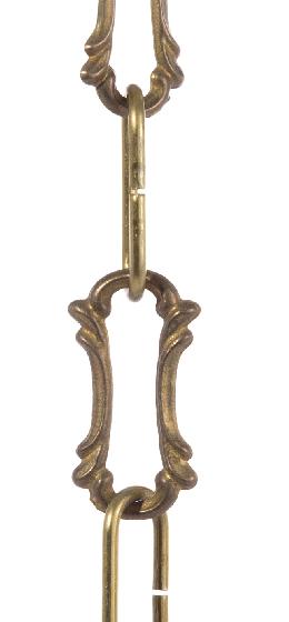 Cast Brass Antique Style Chain