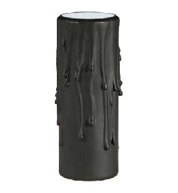 Black Polybeeswax Candle Covers