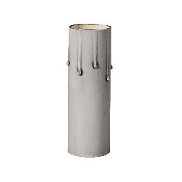 Silver Leaf Standard Candle Cover