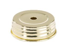 Brass Plated Steel (Regular Size) Mason Jar Lamp Adapter