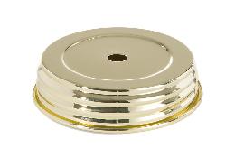 Brass Plated Steel (Wide Mouth) Mason Jar Lamp Adapter