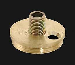 No. 2 Size Oil Lamp Adapter w/Side Outlet