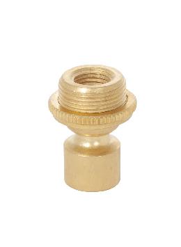 Unfinished Brass Hang Straight Swivel with Screw Collar, 1/4F x 1/8F