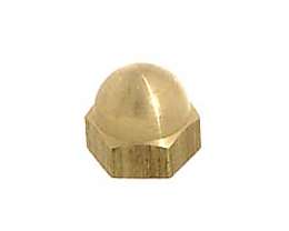 8/32F Brass Cap Nut