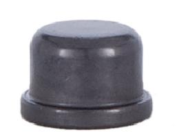 3/4 Inch Button Style Finial in Antique Bronze