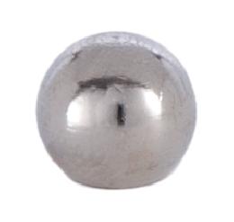 1/2" Dia. Nickel Plated Brass Ball Finial , Choice of Tap 