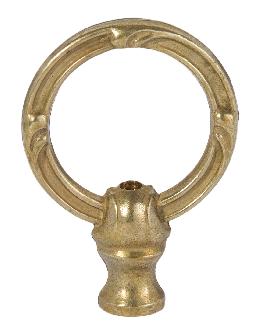 2 5/8 Inch Cast Brass Decorative Loop