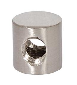 3/4" Long 3-Way Satin Nickel Finish Brass Armback, 1/8F Bottom and Sides