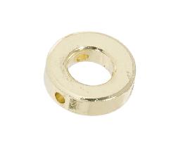 Brass Plated Shade Ring Washer, Choice of Side Holes