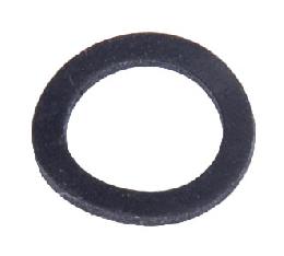 Black Rubber Washer, 1/2" Diameter, 1/8 IP Slip