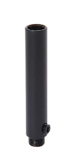 3" Satin Black Finish Brass Hollow Cord Grip Bushing for Twisted Pair SVT2 & SVT3 Lamp Cord 