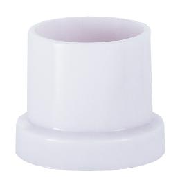White Plastic Smooth Socket Shell
