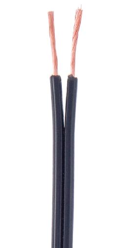 Black Color, 18/2 Plastic Lamp Spool Cord