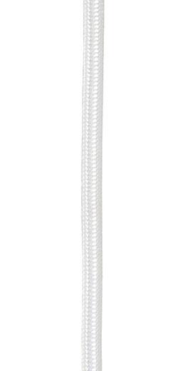 White Rayon Parallel Pair Lamp Cord Spool, Choice of Length