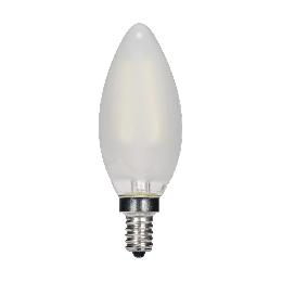 Frost, 60-Watt Equivalent LED Light Bulb, Candelabra Base, B11