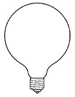 G-40, 5" Globe Bulb