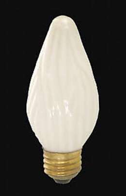 F-15 White Flame Bulb, Standard Base Bulb