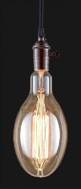Oversized, Vintage Style ED120 Antique Light Bulb