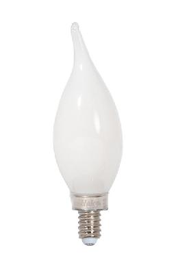 Frosted Candelabra Base LED CA10 Dimmable Light Bulb