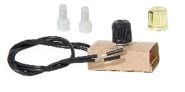Full Range Table Lamp Dimmer Switch Replacement Kit, 12" Wire Leads