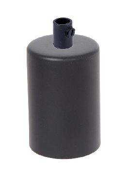 E-26 Satin Black Finish Socket Cup with Socket and Mounting Hardware