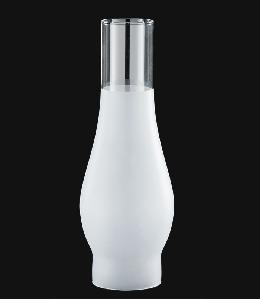 B&P Lamp 2 5/8 X 8 1/2 Chimney Clear 3 5/8 Outside Diameter Bulge 