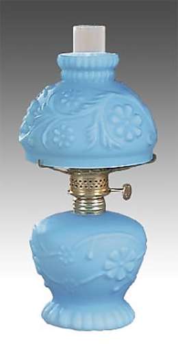 Miniature antique oil lantern