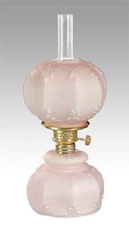 Miniature Beads & Fleur-de-lis Lamp