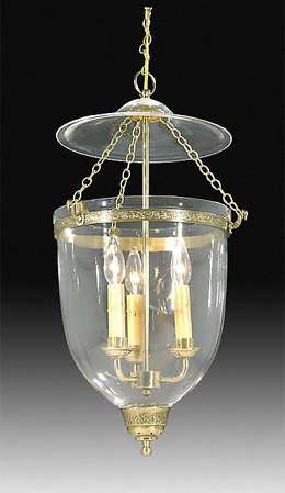 19th Century Hall Lantern with Clear Glass Dome<br><FONT COLOR=FF0000>Save Up To 36% And More!</FONT>