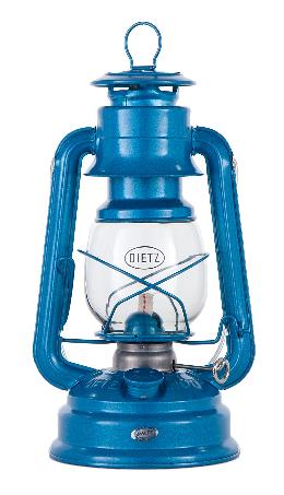 Dietz Brand #78 MARS Oil Lantern - Blue w/Blue Trim