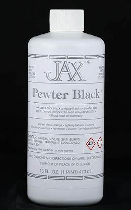 Jax Pewter Black, Choice of Size