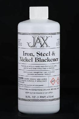 Jax Iron, Steel and Nickel Blackener, Choice of Size