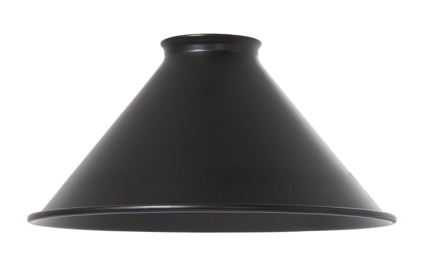 8 Dia., Cone-Shape Metal Lamp Shade with 2-1/4 fitter and Satin