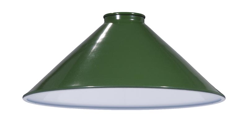 Industrial Style Metal Cone Shade, Replacement Plastic Cone Lamp Shades