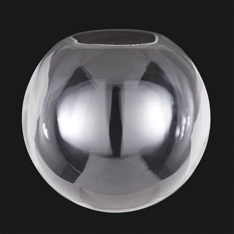 Clear Glass Neckless Ball Shades 08856c, Ball Lamp Shade Replacement