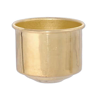 1 5/8 Fitter, Brass Holder Cup 10747 | B&P Lamp Supply