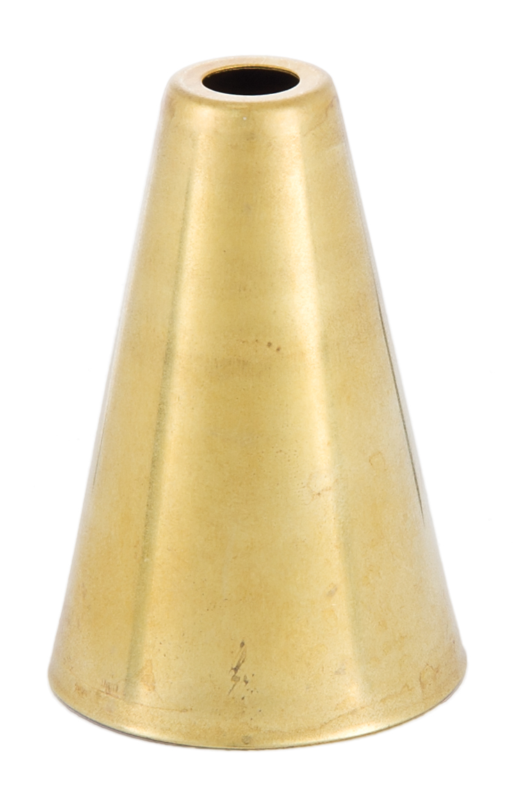 Cone Shaped Stamped Brass Socket Cup 11527U