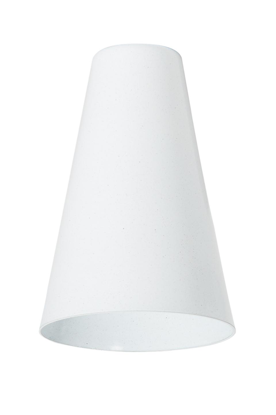 3-3/8 Tall Glossy White Finish Brass Cone Socket Cup, 1/8 IP Slip ...